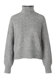 Pullover Samsøe Samsøe Nola Damen Grey Melange