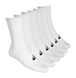 Sok Asics Unisex Crew White (6-pack)
