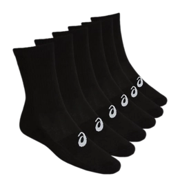 Sok Asics Unisex Crew Performance Black (6-pack)