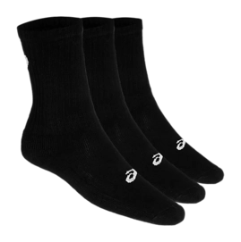 Chaussettes ASICS Unisex Crew Black (Lot de 3)