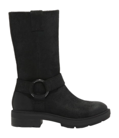 Timberland Women Brimfield Tall Pull On Black Suede