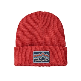 Mütze Patagonia Logo Beanie Kids Sumac Red