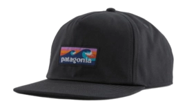 Pet Patagonia Unisex Boardshort Label Funfarer Cap Ink Black