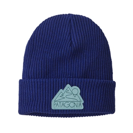 Mütze Patagonia Logo Beanie Kids Passage Blue