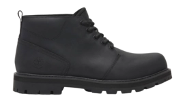 Timberland Men Britton Road Mid LC WP Chukka Black Full Grain