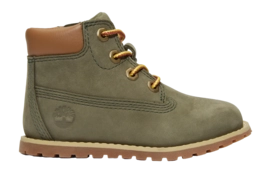 Timberland Toddler Pokey Pine Mid W/Zip Leaf Green