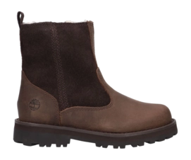 Bottes Timberland Enfant Courma Kid Mid Warm Lined Dark Brown 25