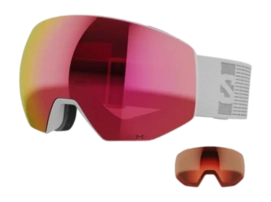 Masque de Ski Salomon Unisexe Radium Prime Sigma White