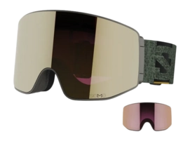 Skibril Salomon Unisex Sentry Prime Sigma Rosin Black Gold Silver Pink