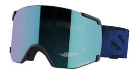 Skibrille Salomon S/View Unisex Dress Blue Mid Blue