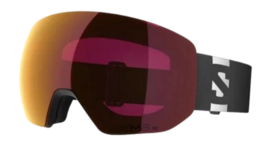 Skibrille Salomon Radium Pro S Sigma Unisex Black Poppy Red Light Blue
