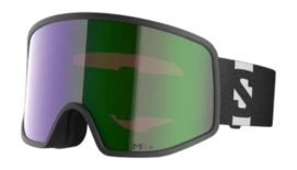 Skibril Salomon Unisex Sentry Pro Sigma Black Emerald Light Blue