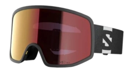 Masque de Ski Salomon Unisex Sentry Pro S Sigma Photochromic Black Poppy Red