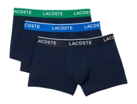 Boxershort Lacoste Men 5H3401 Navy Blue/Fluorine Green-