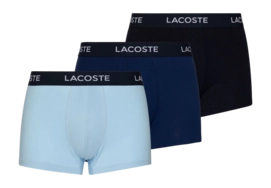 Boxershorts Lacoste 5H7686 Herren Navy Blue/Methylene-Creek (Set von 3)