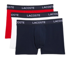 Boxershort Lacoste Men 5H9623 Navy Blue/White-Red