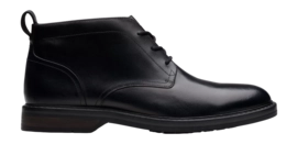 Veterschoen Clarks Men Aldwin Chukka Black Leather