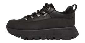 FitFlop Women Neo-D-Hyker Sneaker Waterproof Leather All Black