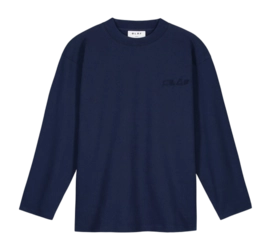 Haut Manches Longues Olaf Hussein Homme Studio Tee LS Navy