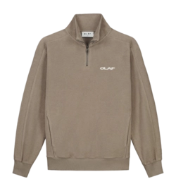 Pull ZipMock Olaf Hussein Homme Drift Cedar