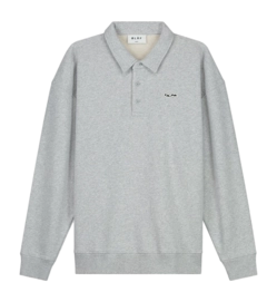 Polo Olaf Hussein Homme Oversized Heather Grey