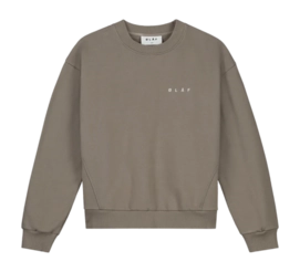 Crewneck Olaf Hussein Women Scribble Face Cedar