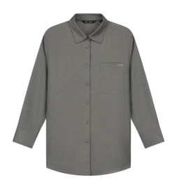 Hemd Olaf Hussein Drapey Damen Gray