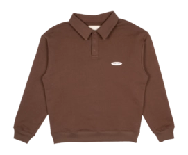 Polo Sweat Bram's Fruit Men F* off I'm Gardening Brown