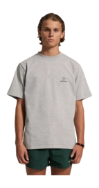 T-Shirt Bram's Fruit Men Lemon Outline Grey