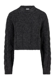 Sweater Dante6 Women D6Ross Open-Back Graphite