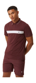 Tennis Polo Björn Borg Men Ace Light Polo Decadent Chocolate '24
