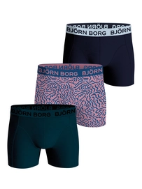 Boxershort Björn Borg Men Cotton Stretch Boxer Multipack 8 (3 Pack) 2024
