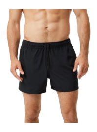 Swimming Trunks Björn Borg Men Borg Solid Swim Shorts Black Beauty