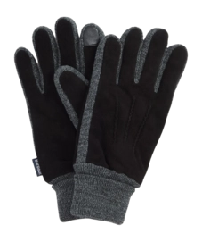 Gloves Barbour Men Magnus Gloves Black Grey