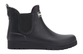 Wellies Barbour Women Clifton Wedge Chelsea Welly Black