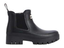 Wellies Barbour Women Halton Chelsea Welly Black