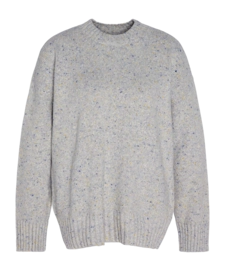 Jumper Barbour Women Lavensdale Crew Knitted Jumper Pearl Blue