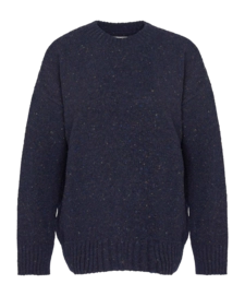 Jumper Barbour Women Lavensdale Crew Knitted Jumper Navy