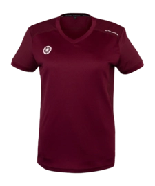 T-shirt de Tennis The Indian Maharadja Women Jaipur Bordeaux