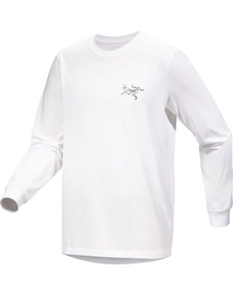 Longsleeve Arc'teryx Men Arc'Multi Bird Logo LS White Light
