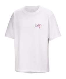 T-Shirt Arc'teryx Men Kragg Cotton Logo SS White Light Multi