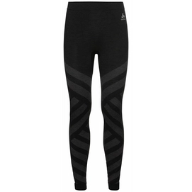 Unterwäsche Odlo BL Bottom Long Kinship Warm Black Melange Herren