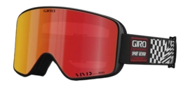 Masque de Ski Giro Unisex Method Black White Vertigo Vivid Ember