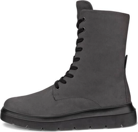 ecco-nouvelle-dames-leren-veterlaars-grijs-size-37-uk-45-12868-glt