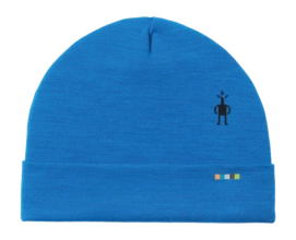 Bonnet Smartwool Unisexe Thermique Merino Reversible Cuffed Beanie Laguna Blue Heather