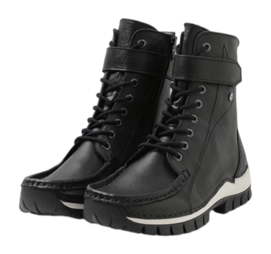 wolky-hoge-veterschoenen-04738-reach-24010-zwart-wit-leer-front-_no-bg