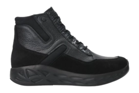 Chaussures à Lacets Wolky Femme Leap leather combinations Black Black Combi