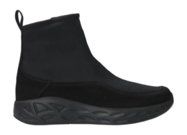 Chaussons Wolky Femme Rebound S2F stretch & Suede Black