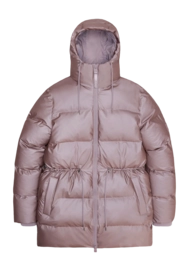 Jacket RAINS Unisex Alta Long Puffer String W Coat Muse
