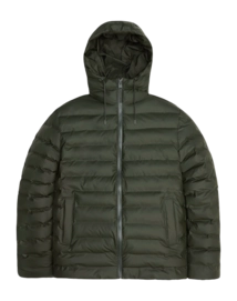 Raincoat RAINS Unisex Lohja Puffer Jacket Green